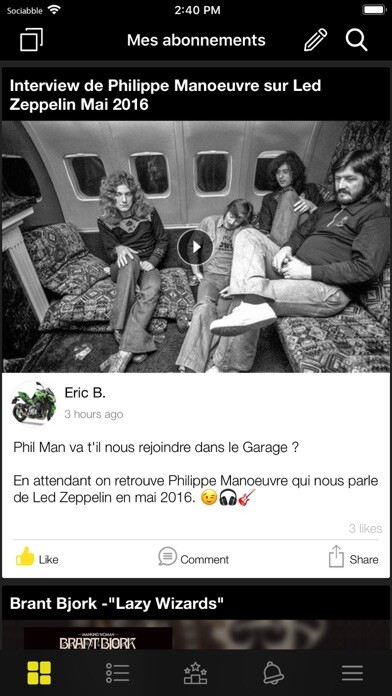 Emulate iPhone app Le Garage of Rock using MyAndroid Emulate iPhone app Le Garage of Rock using MyAndroid