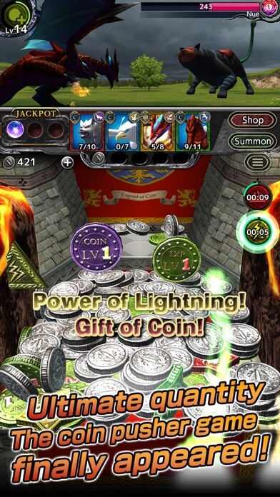 Emulate iPhone app Legend of Coin using MyAndroid