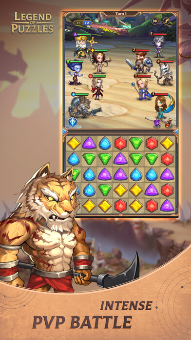 Emulate iPhone app Legend of Puzzles using MyAndroid Emulate iPhone app Legend of Puzzles using MyAndroid