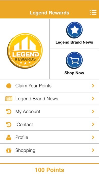 Emulate iPhone app Legend Rewards using MyAndroid Emulate iPhone app Legend Rewards using MyAndroid