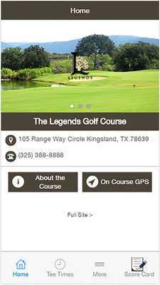 Emulate Android APK Legends Golf Course