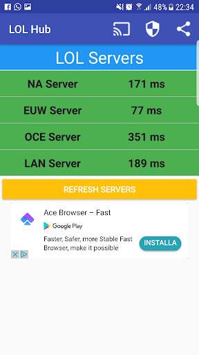 Run android online APK Legends Hub from MyAndroid or emulate Legends Hub using MyAndroid