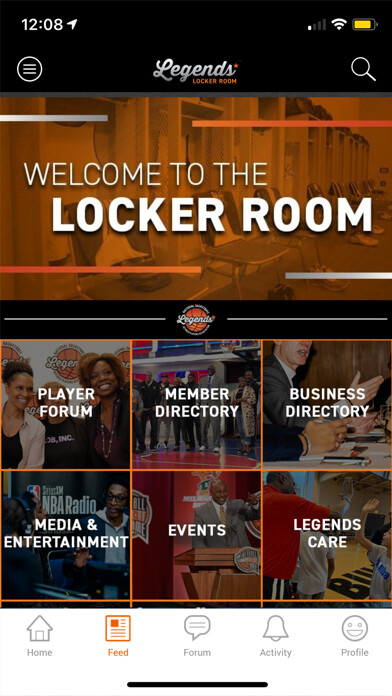 Emulate iPhone app Legends Locker Room using MyAndroid Emulate iPhone app Legends Locker Room using MyAndroid