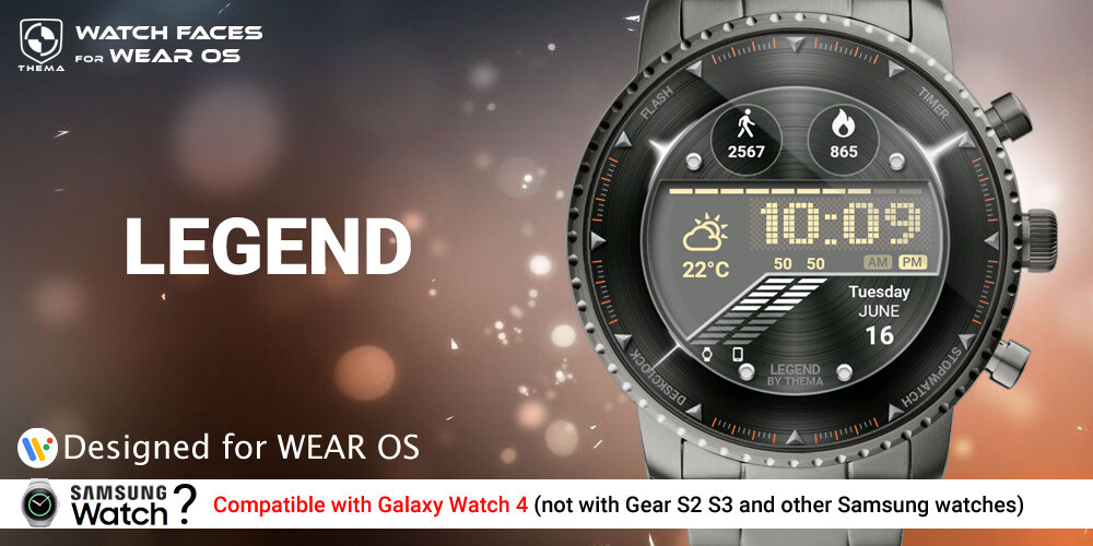 Run android online APK Legend Watch Face from MyAndroid or emulate Legend Watch Face using MyAndroid