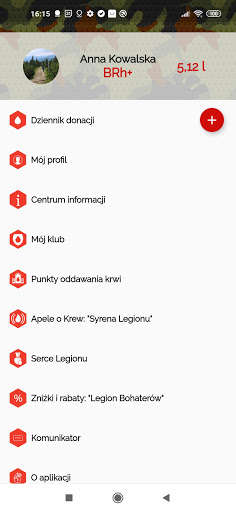 Run android online APK Legion HDK - Honorowy Dawca Krwi from MyAndroid or emulate Legion HDK - Honorowy Dawca Krwi using MyAndroid