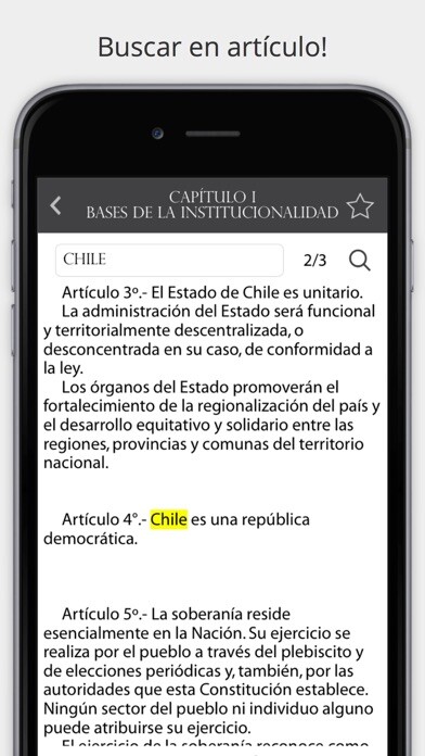 Emulate iPhone app Legislación de Chile using MyAndroid Emulate iPhone app Legislación de Chile using MyAndroid
