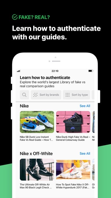 Emulate iPhone app Legit Check App By Ch using MyAndroid