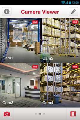 Emulate Android APK Legrand Camera Viewer