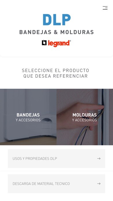 Emulate iPhone app LEGRAND DLP using MyAndroid