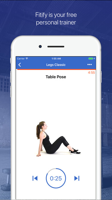Emulate iPhone app Legs & Butt Workouts by Fitify using MyAndroid Emulate iPhone app Legs & Butt Workouts by Fitify using MyAndroid
