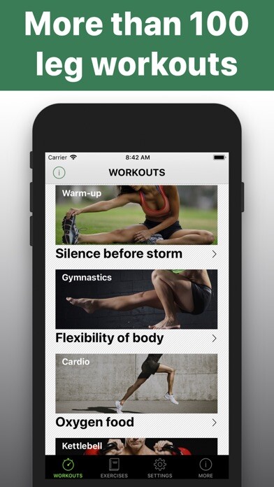 Emulate iPhone app Leg workout HIIT training wod using MyAndroid Emulate iPhone app Leg workout HIIT training wod using MyAndroid