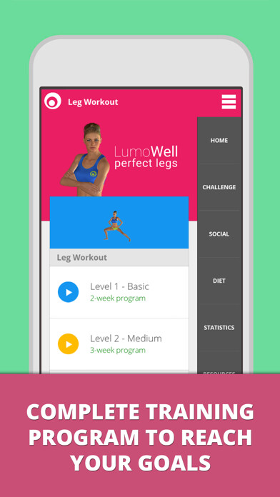 Emulate iPhone app Leg Workouts Lumowell Training using MyAndroid Emulate iPhone app Leg Workouts Lumowell Training using MyAndroid