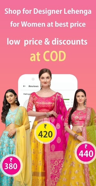 Run android online APK Lehenga Choli Online Shopping App India from MyAndroid or emulate Lehenga Choli Online Shopping App India using MyAndroid