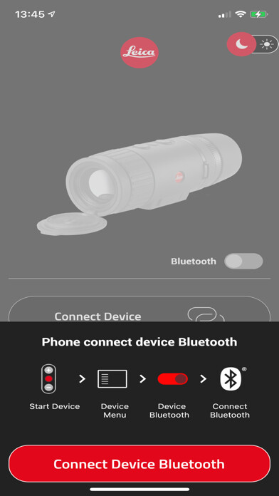 Emulate iPhone app Leica Calonox Sight using MyAndroid Emulate iPhone app Leica Calonox Sight using MyAndroid