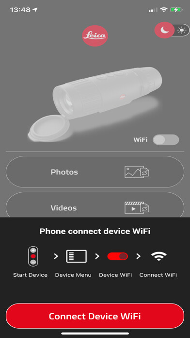 Emulate iPhone app Leica Calonox View using MyAndroid Emulate iPhone app Leica Calonox View using MyAndroid