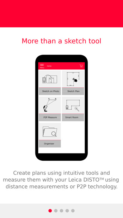 Emulate iPhone app Leica DISTO Plan using MyAndroid