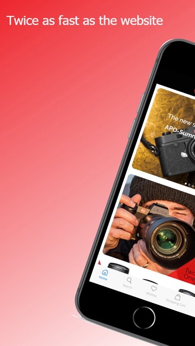 Emulate iPhone app Leica Store Manchester using MyAndroid Emulate iPhone app Leica Store Manchester using MyAndroid