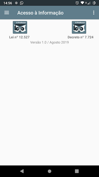 Run android online APK Lei nº 12.527 + dec nº 7.724 from MyAndroid or emulate Lei nº 12.527 + dec nº 7.724 using MyAndroid Run android online APK Lei nº 12.527 + dec nº 7.724 from MyAndroid or emulate Lei nº 12.527 + dec nº 7.724 using MyAndroid