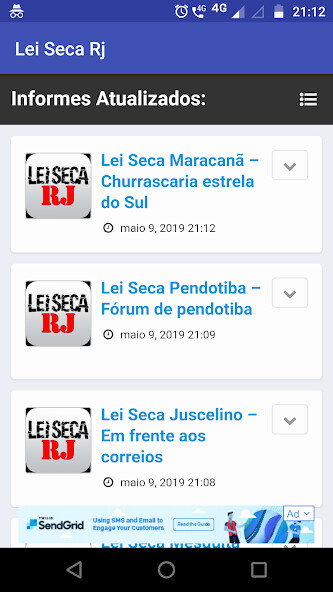 Run android online APK Lei Seca Rj - Resumo de lei seca no Rio de Janeiro from MyAndroid or emulate Lei Seca Rj - Resumo de lei seca no Rio de Janeiro using MyAndroid