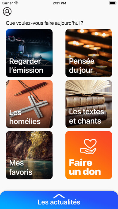 Emulate iPhone app Le Jour du Seigneur using MyAndroid Emulate iPhone app Le Jour du Seigneur using MyAndroid