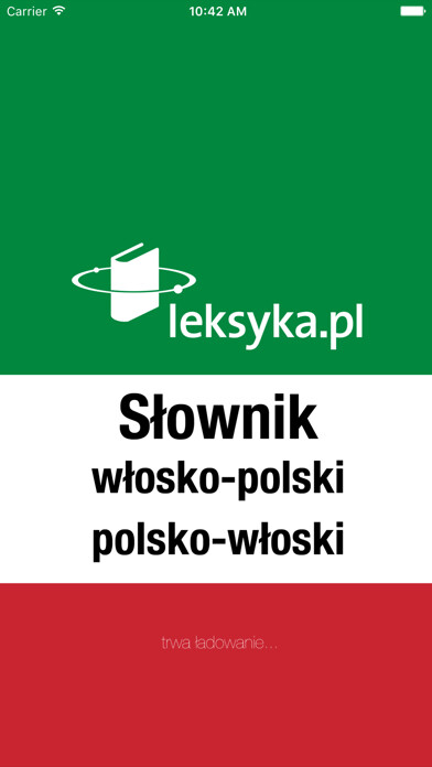 Emulate iPhone app Leksyka Włosko Polski using MyAndroid Emulate iPhone app Leksyka Włosko Polski using MyAndroid