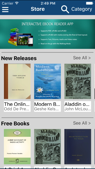 Emulate iPhone app Lektz eBook Reader using MyAndroid Emulate iPhone app Lektz eBook Reader using MyAndroid