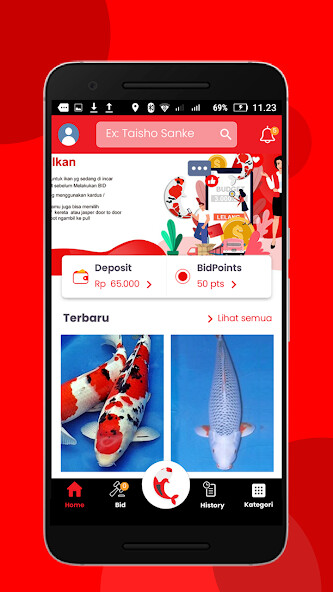 Run android online APK Leli (Lelang Ikan) from MyAndroid or emulate Leli (Lelang Ikan) using MyAndroid