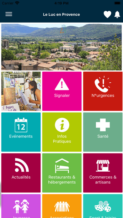 Emulate iPhone app LE LUC EN PROVENCE using MyAndroid Emulate iPhone app LE LUC EN PROVENCE using MyAndroid