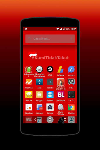 Run android online APK Lemari Launcher from MyAndroid or emulate Lemari Launcher using MyAndroid