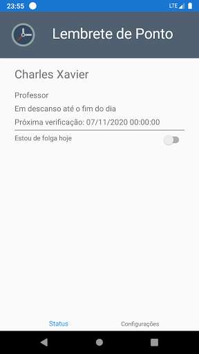 Emulate Android APK Lembrete de Ponto Emulate Android APK Lembrete de Ponto