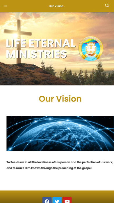 Emulate iPhone app L.E.M. Life Eternal Ministries using MyAndroid Emulate iPhone app L.E.M. Life Eternal Ministries using MyAndroid