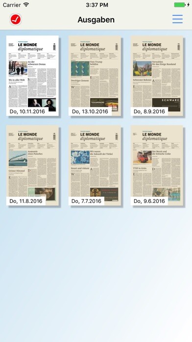 Emulate iPhone app Le Monde diplomatique v9 using MyAndroid Emulate iPhone app Le Monde diplomatique v9 using MyAndroid