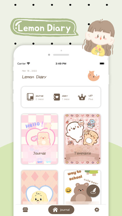 Emulate iPhone app Lemon Diary-journaling app using MyAndroid Emulate iPhone app Lemon Diary-journaling app using MyAndroid