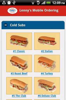 Emulate Android APK Lennys Mobile Ordering