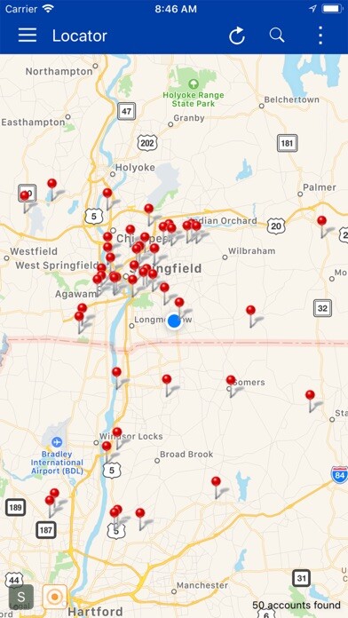 Emulate iPhone app LENOX Distributors Locator using MyAndroid Emulate iPhone app LENOX Distributors Locator using MyAndroid