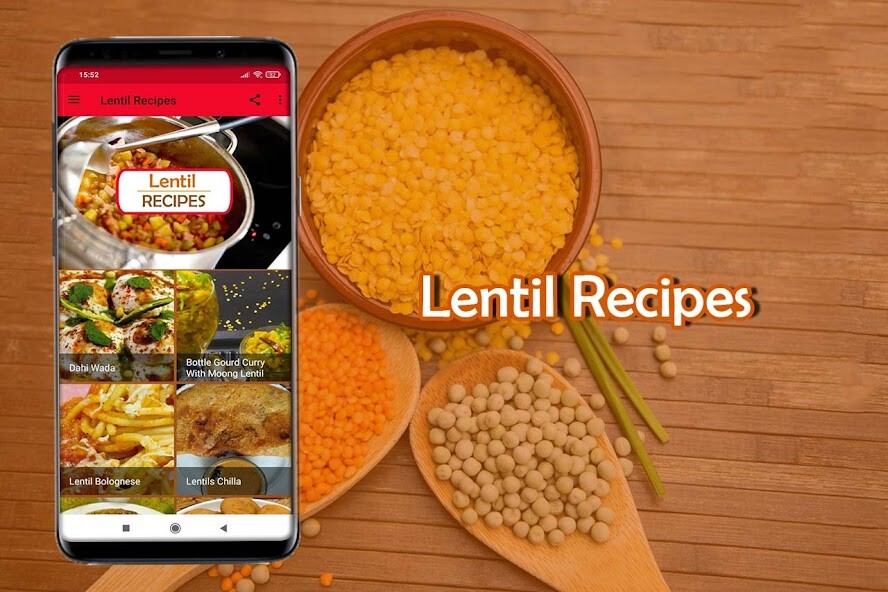 Run android online APK Lentil Recipes from MyAndroid or emulate Lentil Recipes using MyAndroid