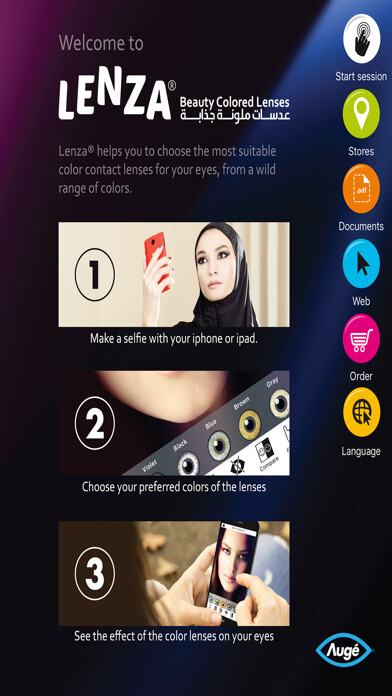 Emulate iPhone app Lenza Beauty using MyAndroid Emulate iPhone app Lenza Beauty using MyAndroid
