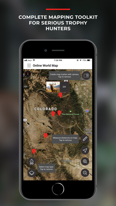 Emulate iPhone app Lenzmark Hunt Hunting App, GPS using MyAndroid Emulate iPhone app Lenzmark Hunt Hunting App, GPS using MyAndroid