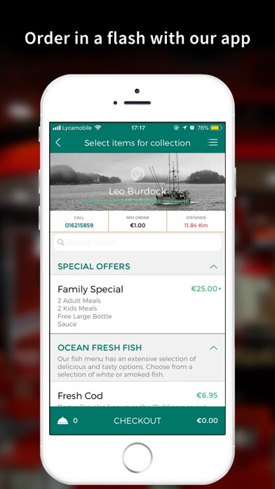 Emulate iPhone app Leo Burdock - Fish & Chips using MyAndroid Emulate iPhone app Leo Burdock - Fish & Chips using MyAndroid