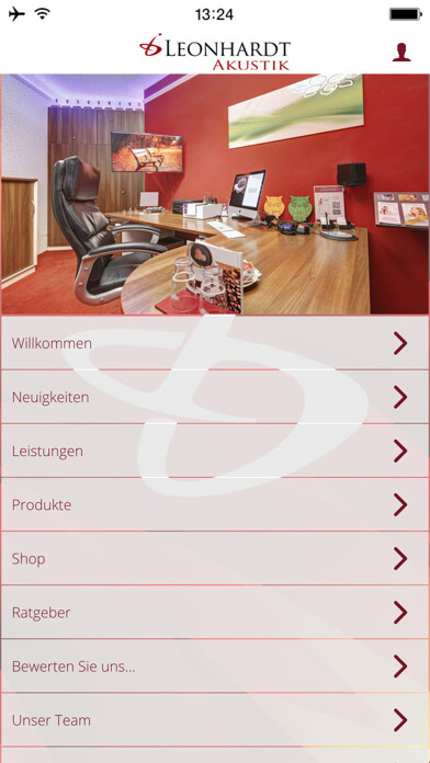 Emulate iPhone app Leonhardt-Akustik using MyAndroid Emulate iPhone app Leonhardt-Akustik using MyAndroid