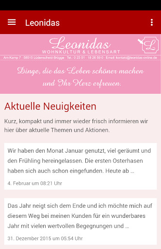 Run android online APK Leonidas Wohnkultur from MyAndroid or emulate Leonidas Wohnkultur using MyAndroid Run android online APK Leonidas Wohnkultur from MyAndroid or emulate Leonidas Wohnkultur using MyAndroid