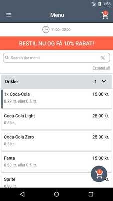 Emulate Android APK Leos Pizza Kbh V Emulate Android APK Leos Pizza Kbh V