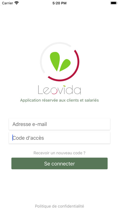Emulate iPhone app Leovida using MyAndroid
