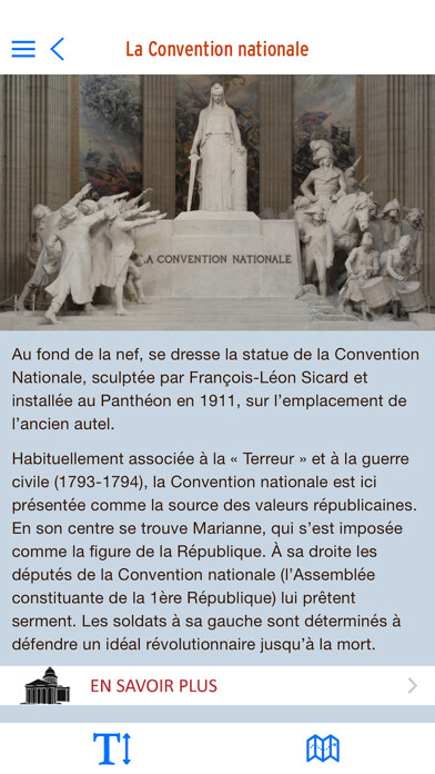 Emulate iPhone app Le Panthéon et la Révolution using MyAndroid Emulate iPhone app Le Panthéon et la Révolution using MyAndroid