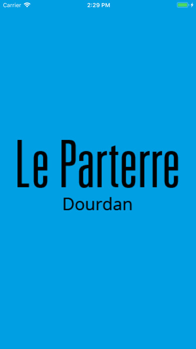 Emulate iPhone app Le Parterre using MyAndroid