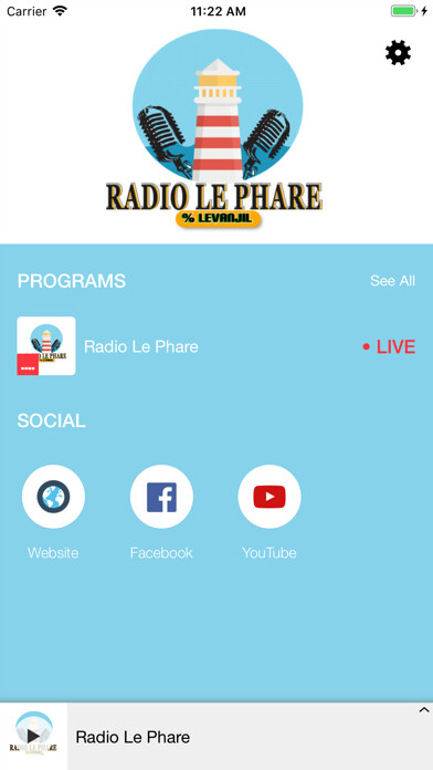 Emulate iPhone app Le Phare using MyAndroid