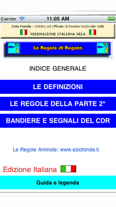 Emulate iPhone app Le Regole di Regata using MyAndroid Emulate iPhone app Le Regole di Regata using MyAndroid
