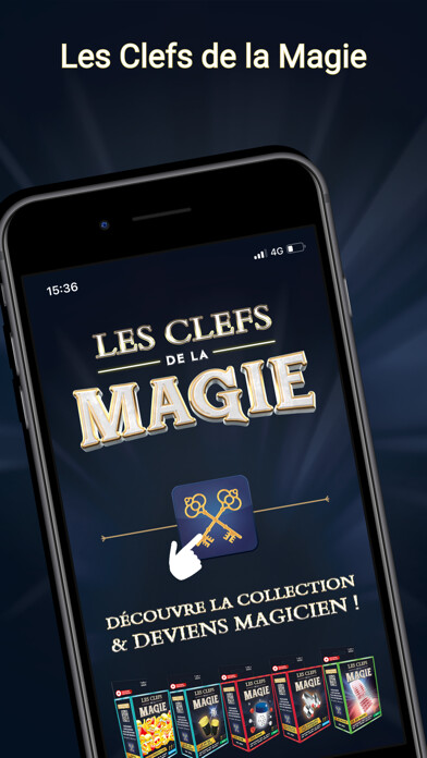 Emulate iPhone app Les Clefs de la Magie using MyAndroid