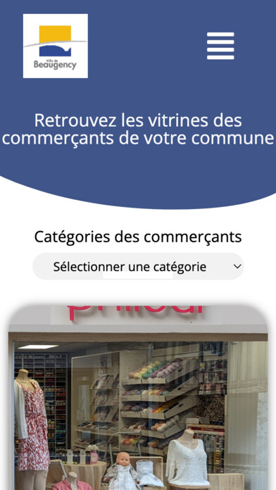 Emulate iPhone app Les commerces de Beaugency using MyAndroid Emulate iPhone app Les commerces de Beaugency using MyAndroid