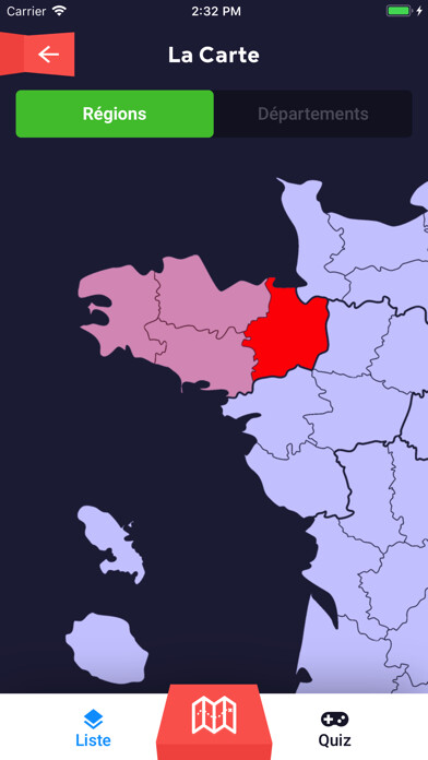 Emulate iPhone app Les Départements App Originale using MyAndroid Emulate iPhone app Les Départements App Originale using MyAndroid